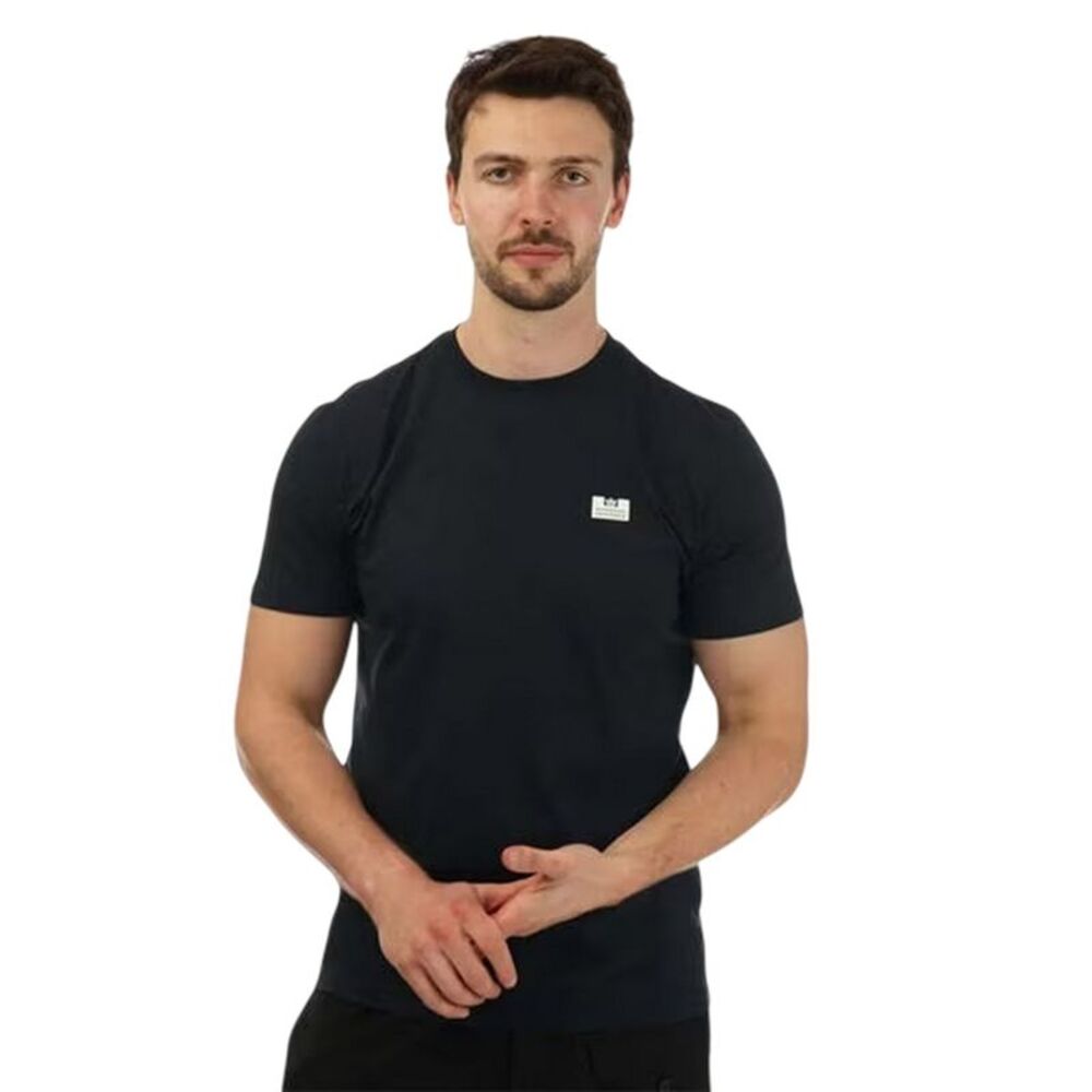 Weekend Offender Mens Bridgetown Cotton Regular T-Shirt / Navy